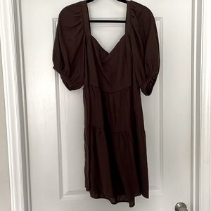 Brown dress size XL
